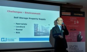 宗立國先生應亞洲迷你倉商會邀請作”Inspiration: Hong Kong”的講者